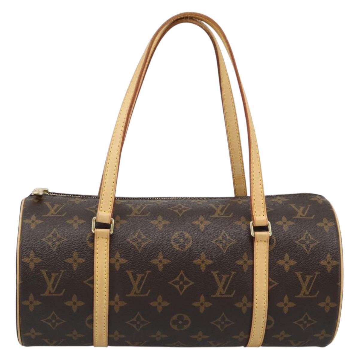 LOUIS VUITTON Monogram Papillon 30 Hand Bag M51385 LV Auth 187971V