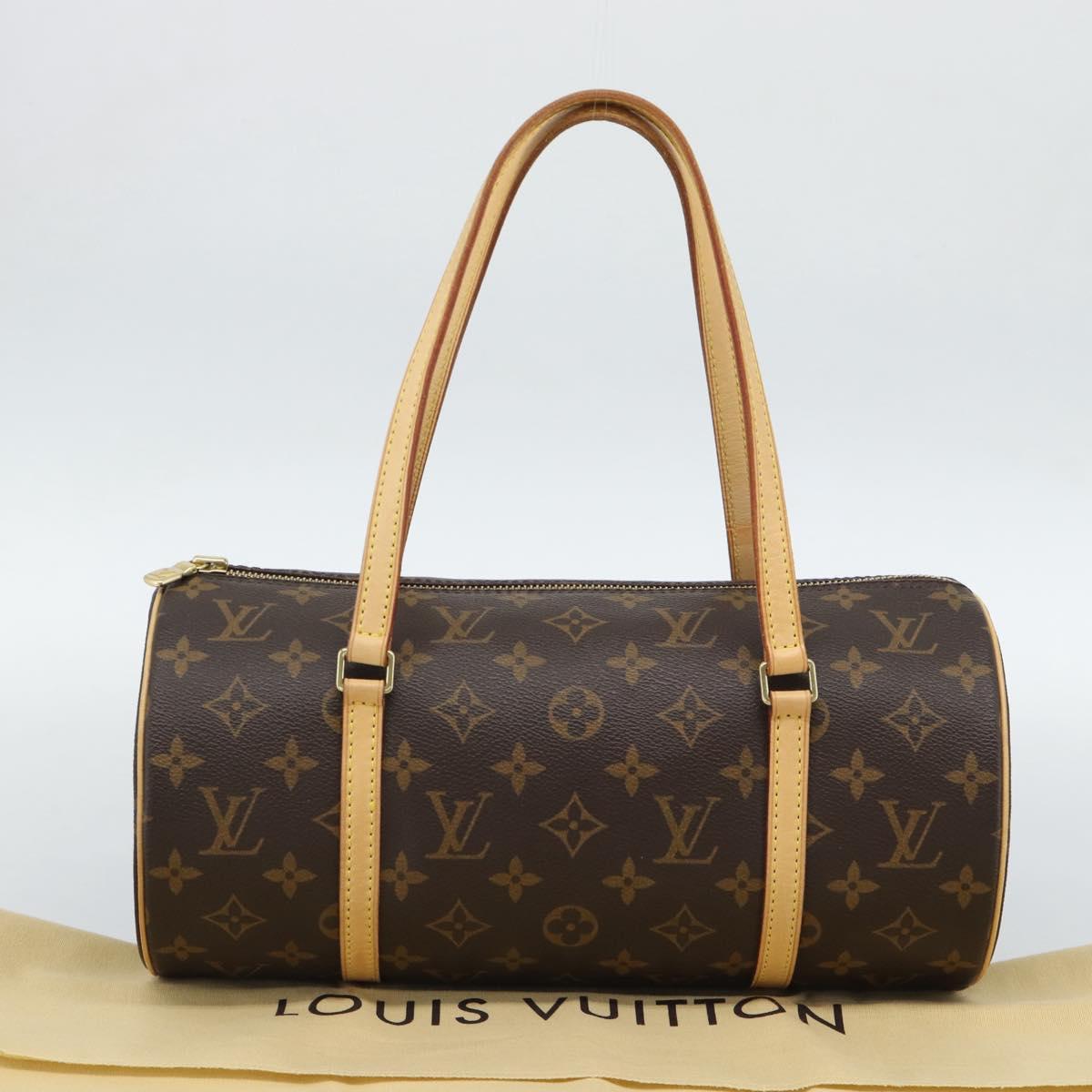 LOUIS VUITTON Monogram Papillon 30 Hand Bag M51385 LV Auth 187971V
