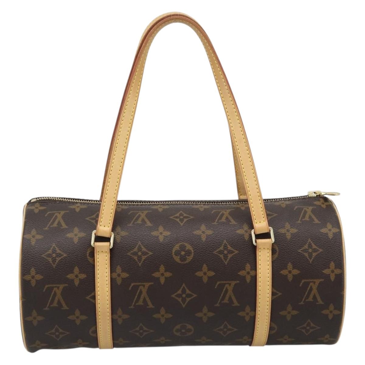 LOUIS VUITTON Monogram Papillon 30 Hand Bag M51385 LV Auth 187971V