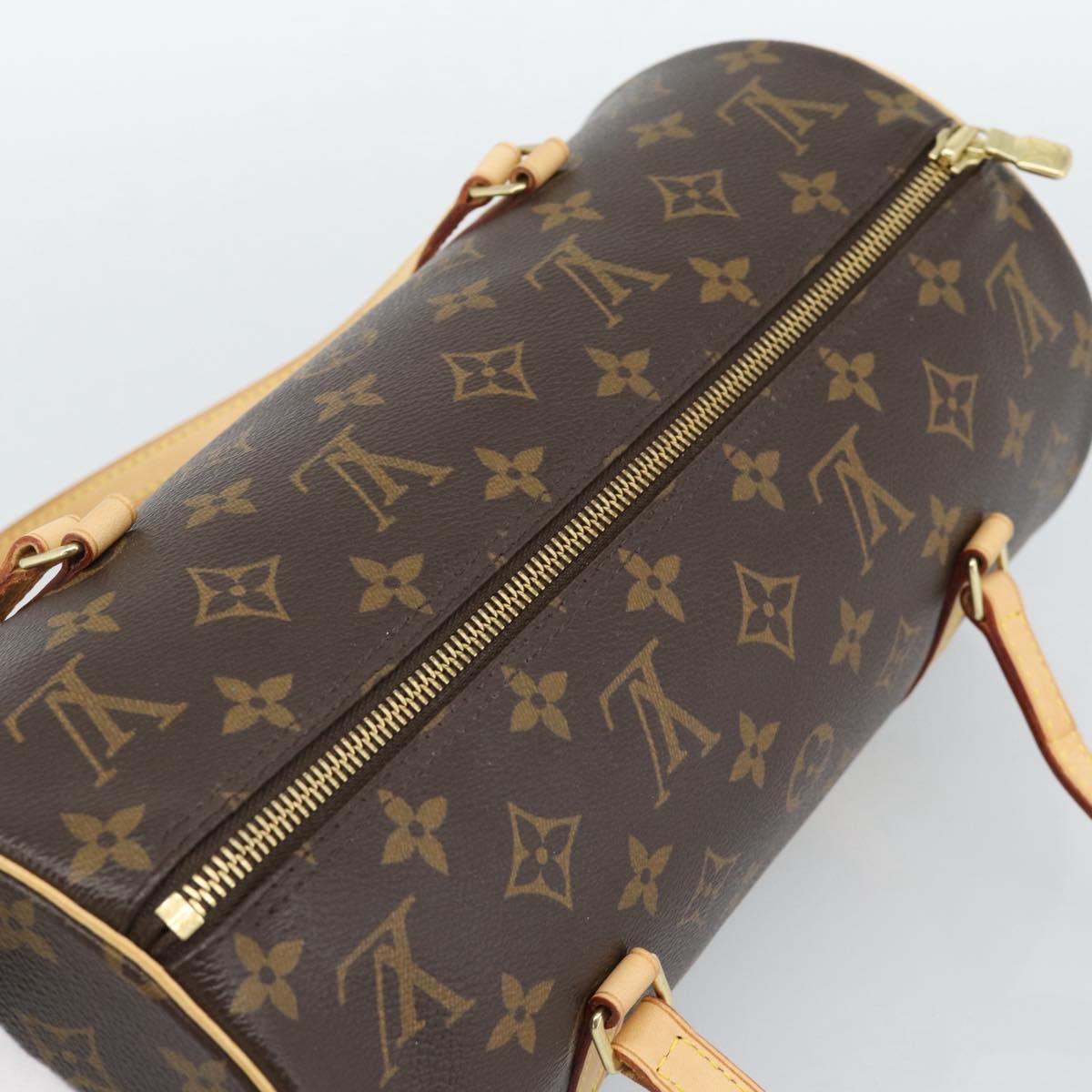 LOUIS VUITTON Monogram Papillon 30 Hand Bag M51385 LV Auth 187971V