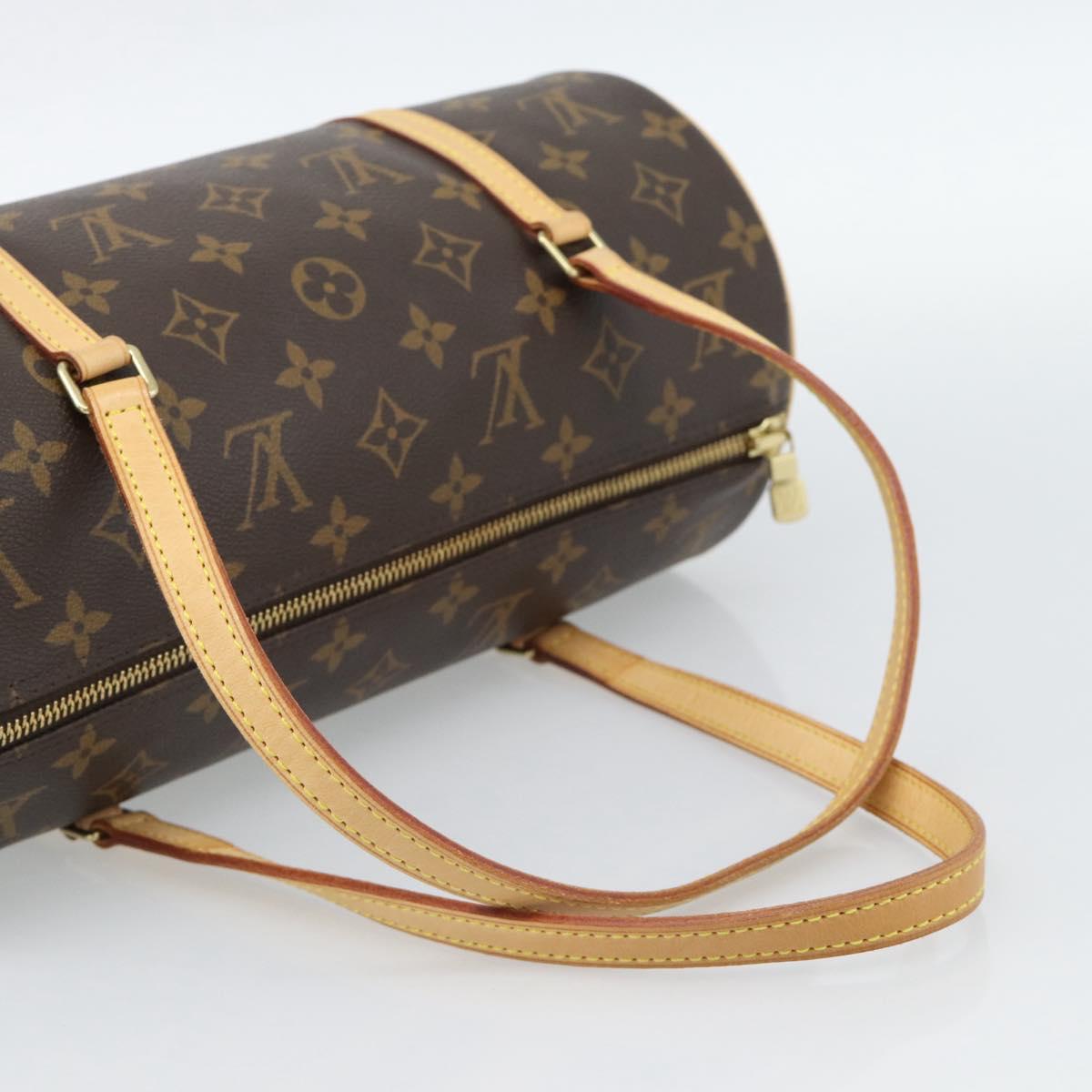 LOUIS VUITTON Monogram Papillon 30 Hand Bag M51385 LV Auth 187971V