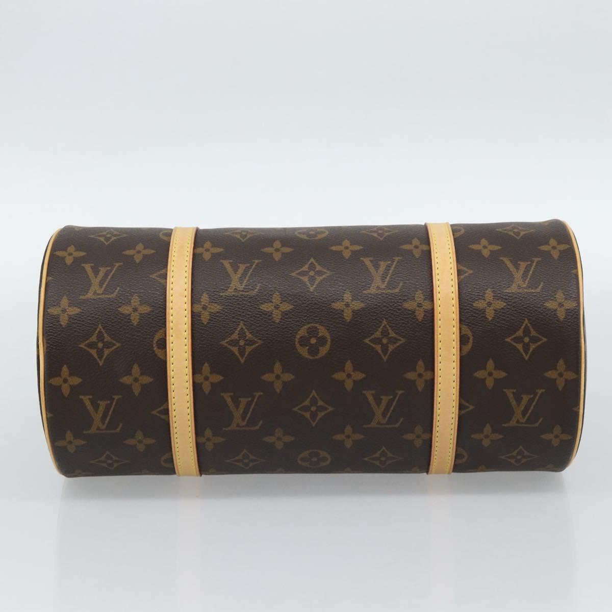 LOUIS VUITTON Monogram Papillon 30 Hand Bag M51385 LV Auth 187971V