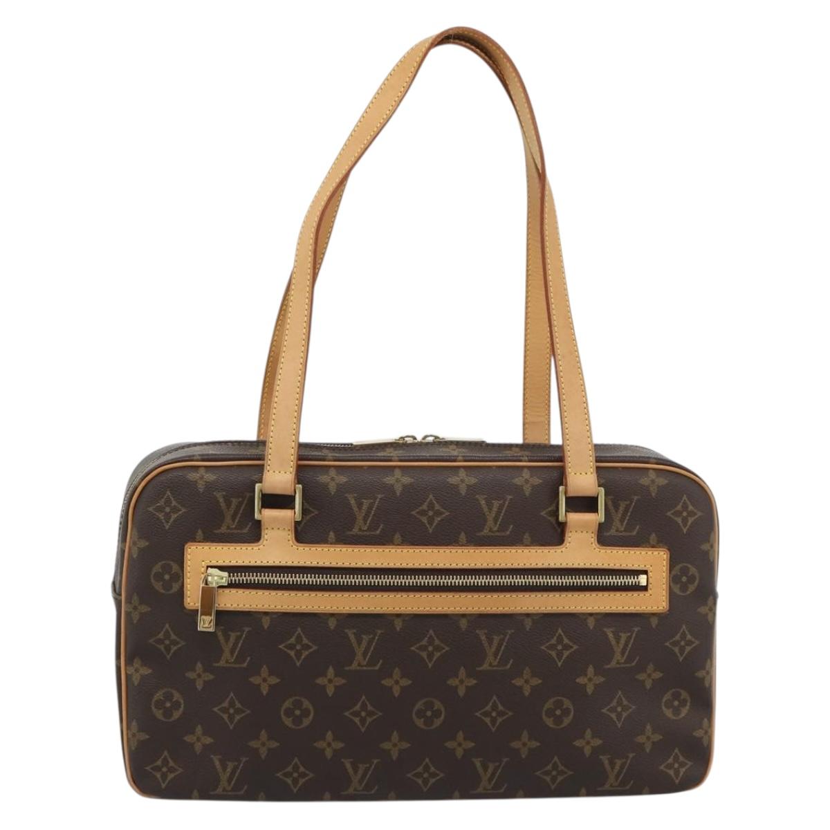 LOUIS VUITTON Monogram Cite GM Hand Bag M51181 LV Auth 187975V
