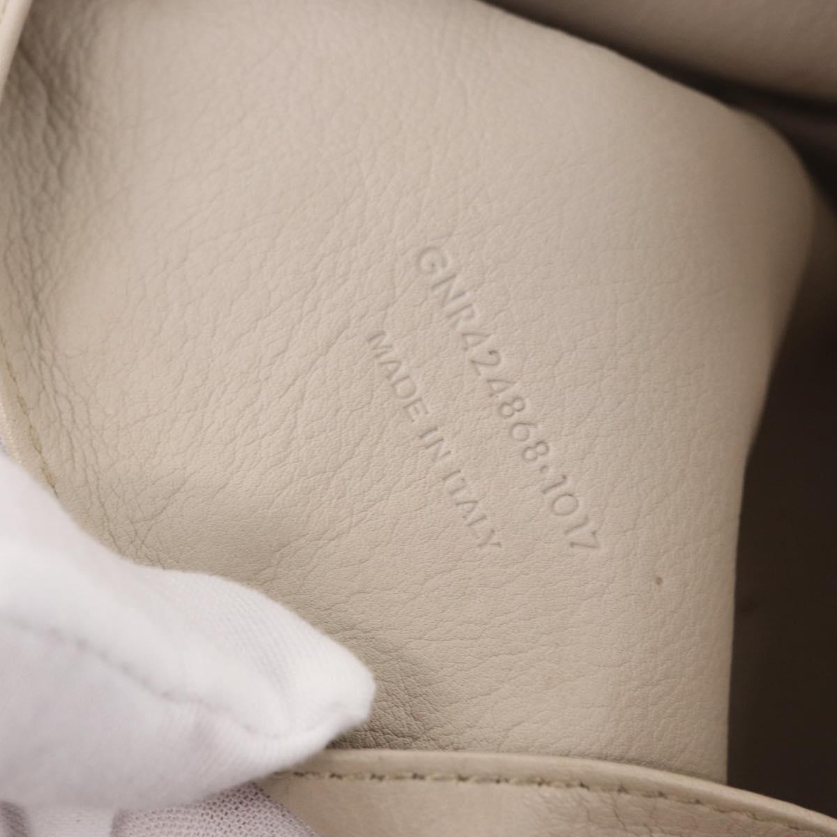 SAINT LAURENT Leather Baby Cabas Hand Bag 2way Auth 187980A