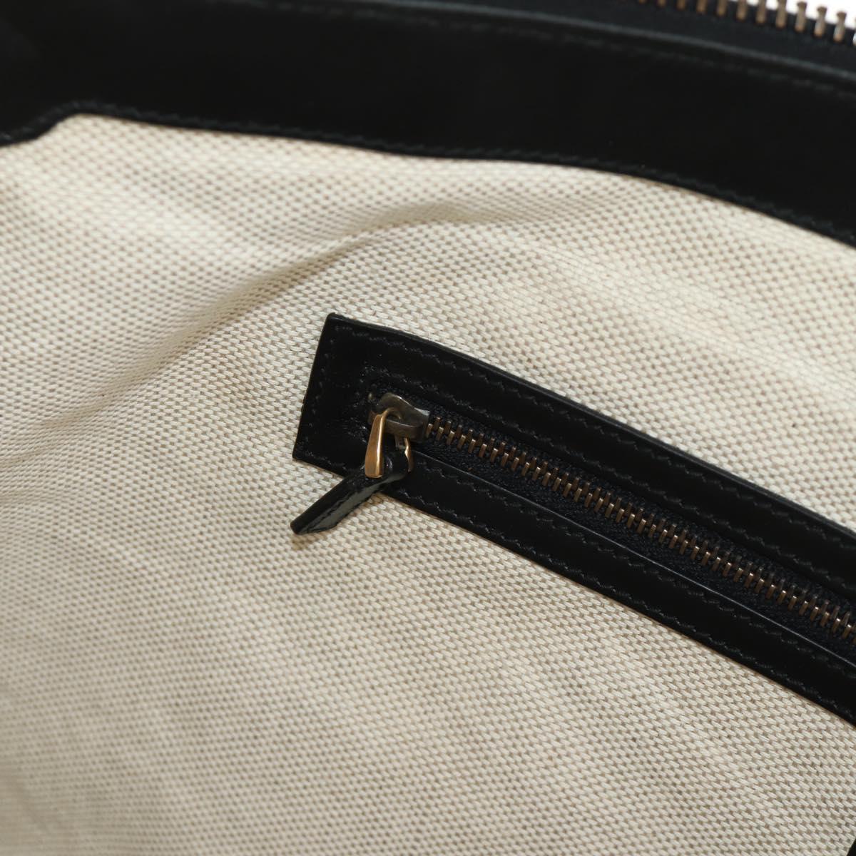 GUCCI GG Canvas Tote Bag 2way Beige Gold 296875 Auth 187995V