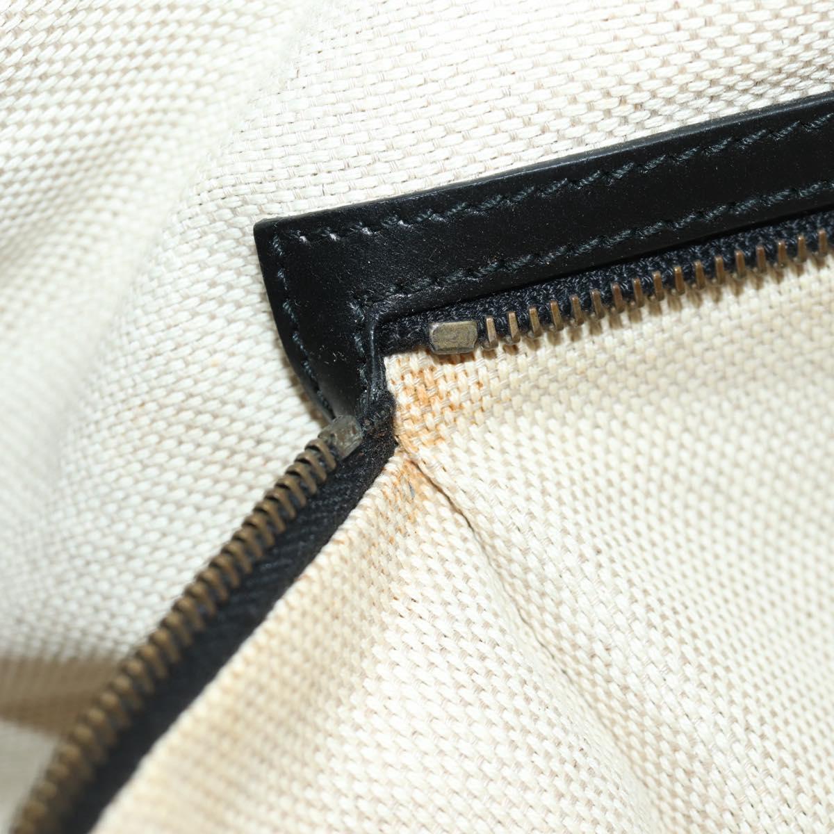 GUCCI GG Canvas Tote Bag 2way Beige Gold 296875 Auth 187995V