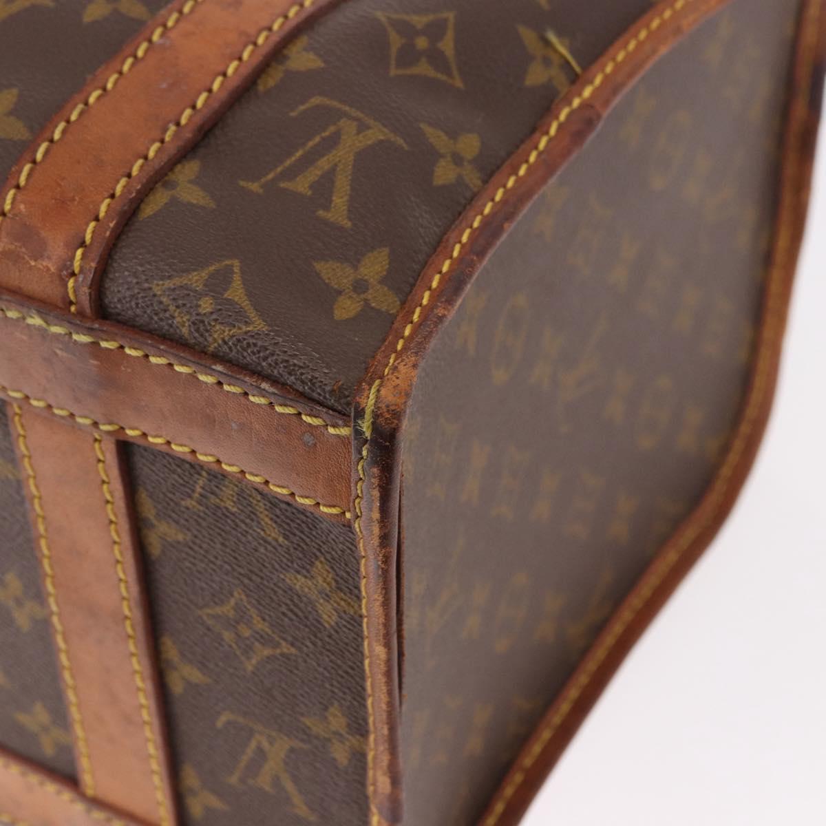 LOUIS VUITTON Monogram Sac Chasseur 30 Boston Bag LV Auth 188014