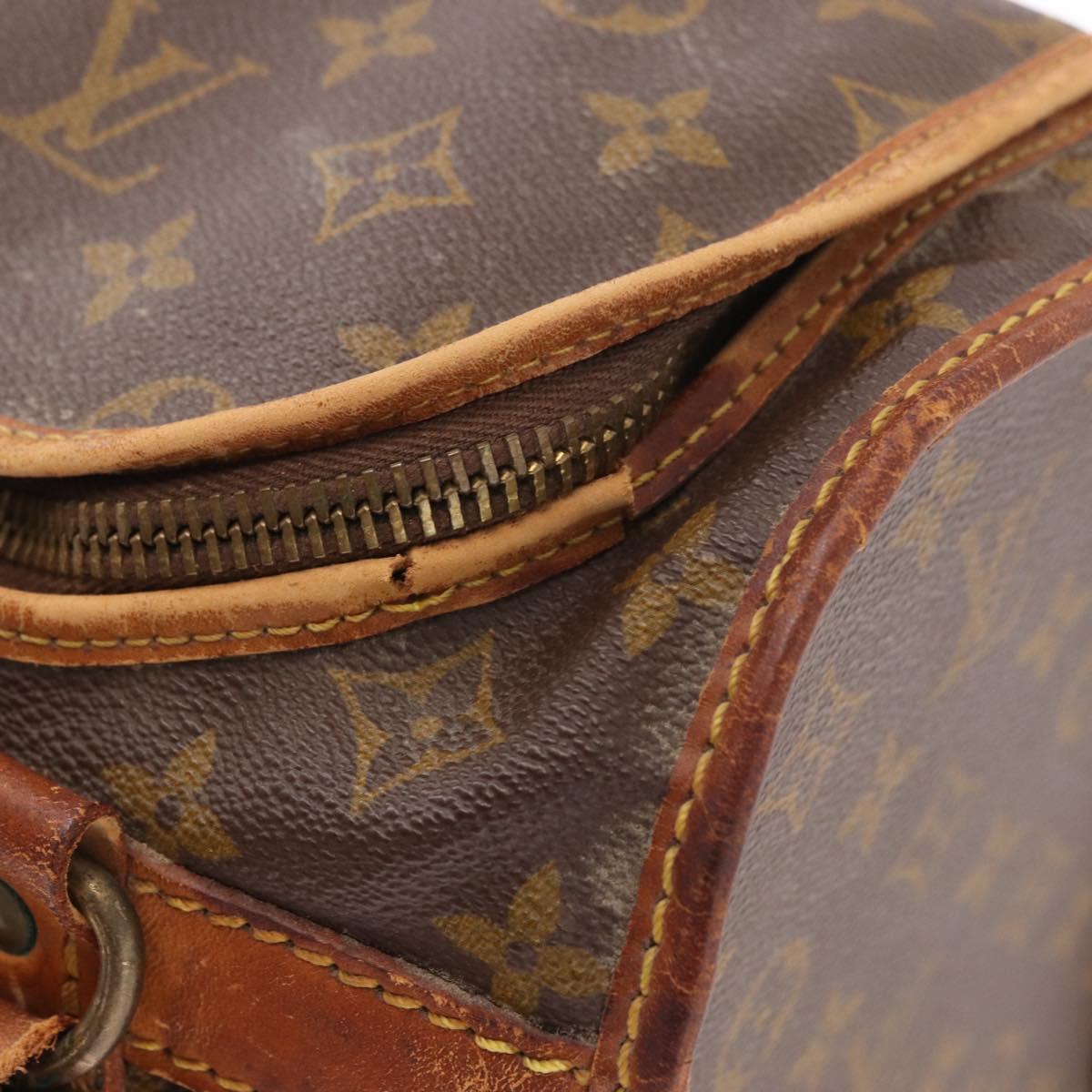 LOUIS VUITTON Monogram Sac Chasseur 30 Boston Bag LV Auth 188014