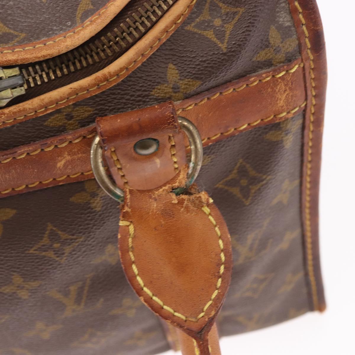LOUIS VUITTON Monogram Sac Chasseur 30 Boston Bag LV Auth 188014
