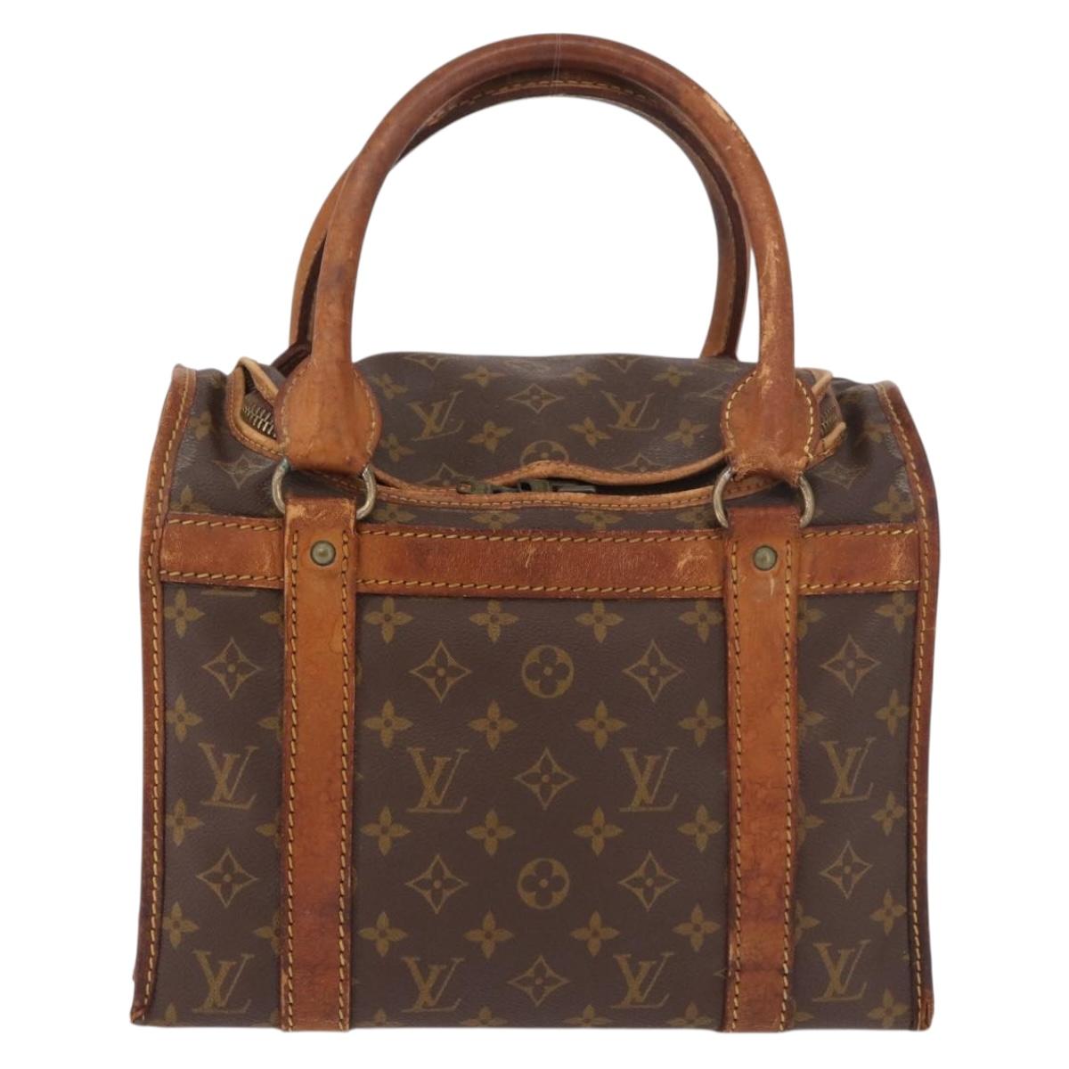 LOUIS VUITTON Monogram Sac Chasseur 30 Boston Bag LV Auth 188014