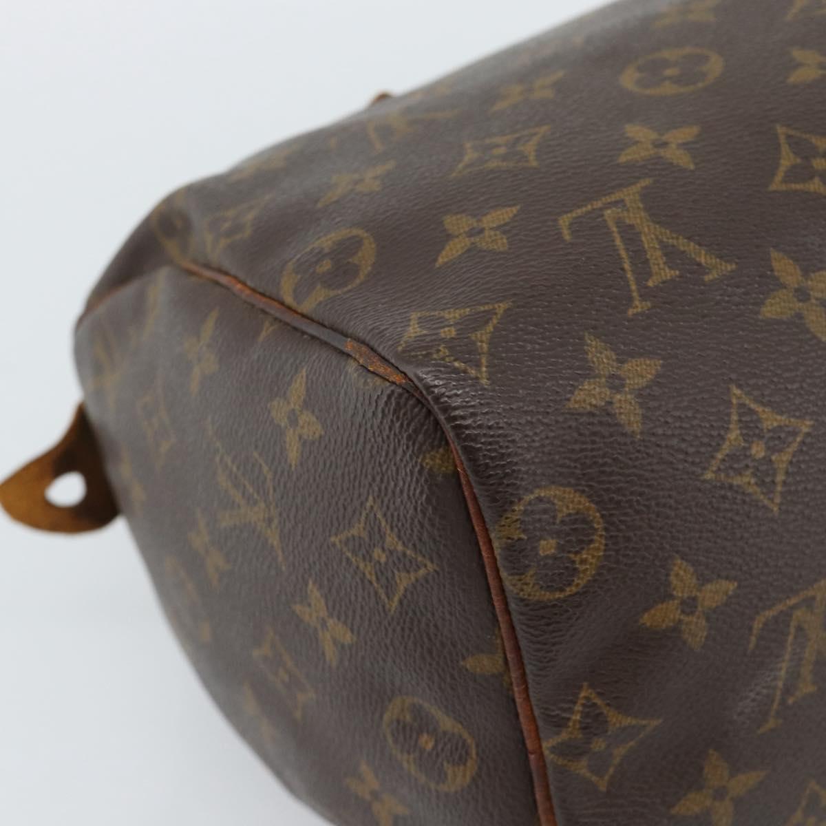 LOUIS VUITTON Monogram Speedy 25 Hand Bag M41528 LV Auth 188040A