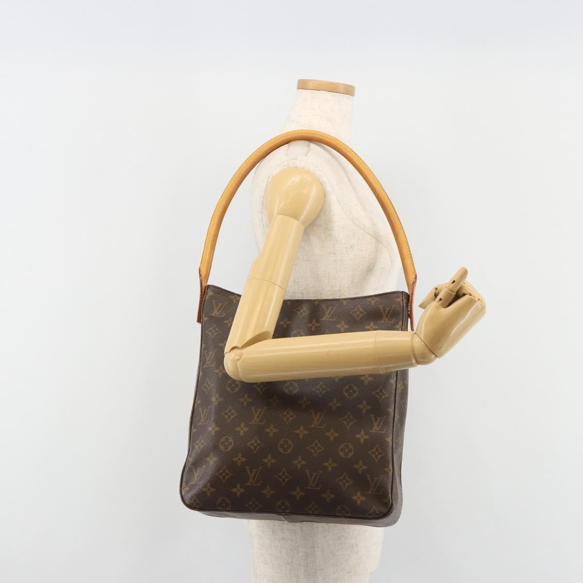 LOUIS VUITTON Monogram Looping GM Shoulder Bag M51145 LV Auth 188042V