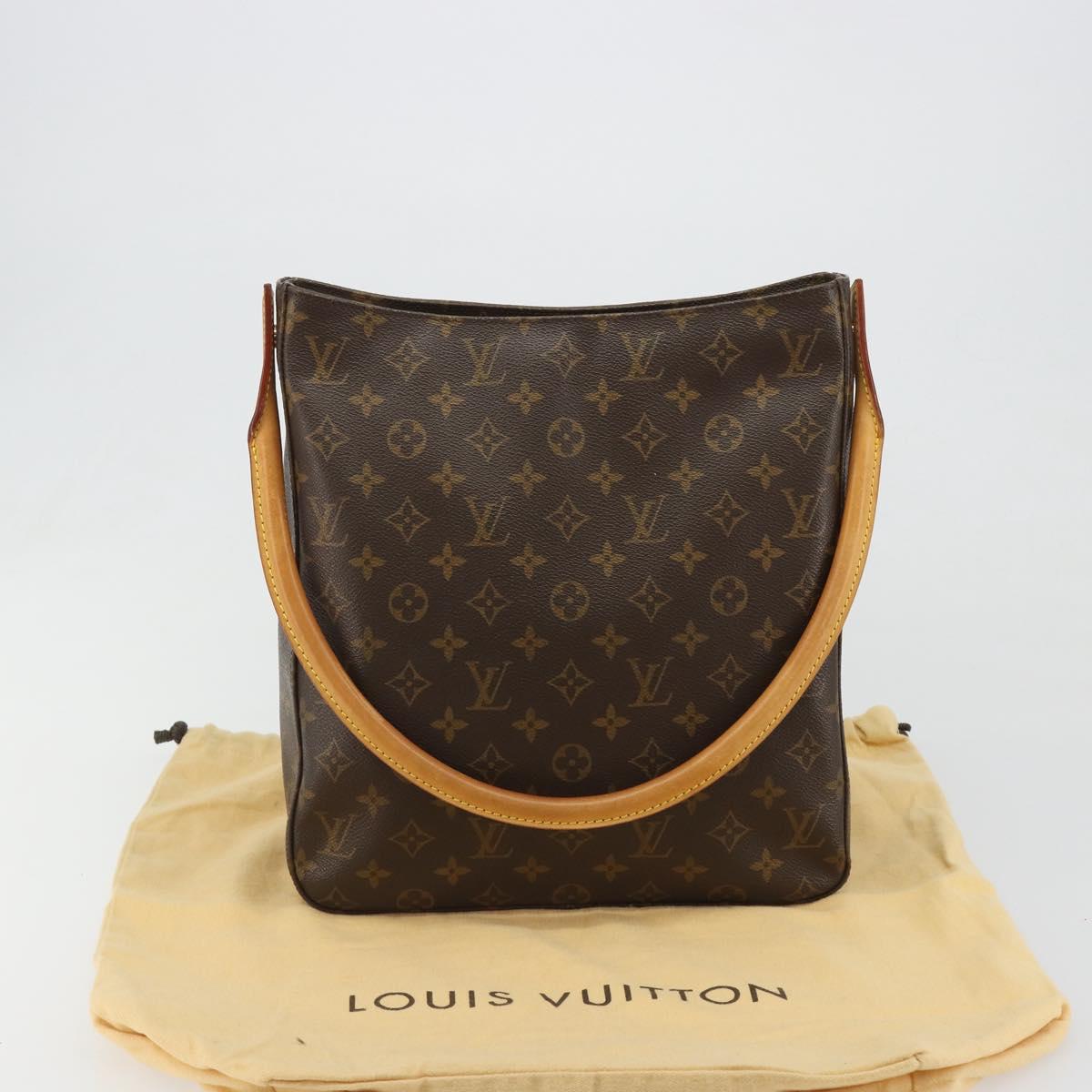 LOUIS VUITTON Monogram Looping GM Shoulder Bag M51145 LV Auth 188042V