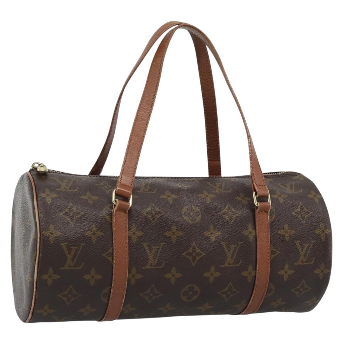 LOUIS VUITTON Monogram Papillon 30 Hand Bag Vintage M51365 LV Auth 188043