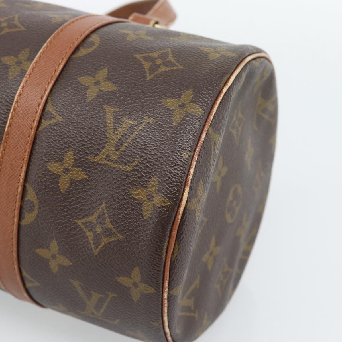 LOUIS VUITTON Monogram Papillon 30 Hand Bag Vintage M51365 LV Auth 188043