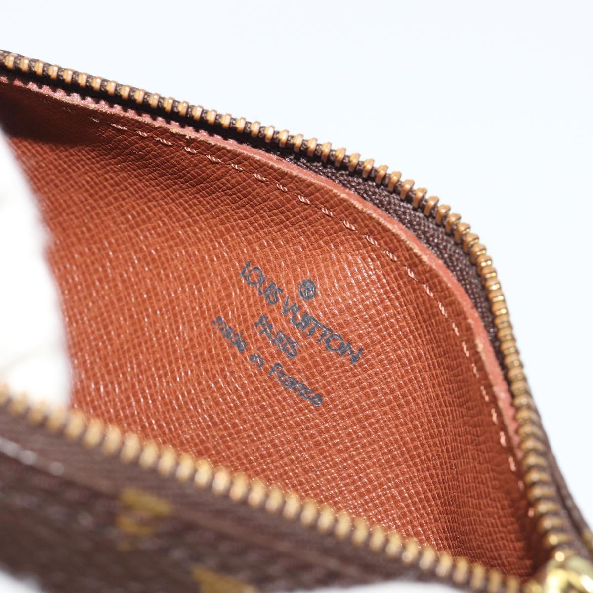 LOUIS VUITTON Monogram Papillon Pouch LV Auth 188044
