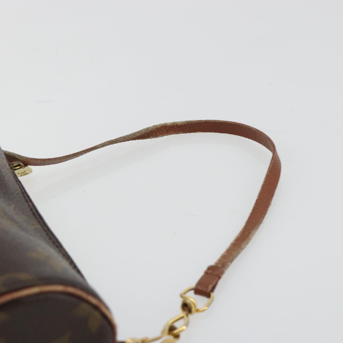 LOUIS VUITTON Monogram Papillon Pouch LV Auth 188044