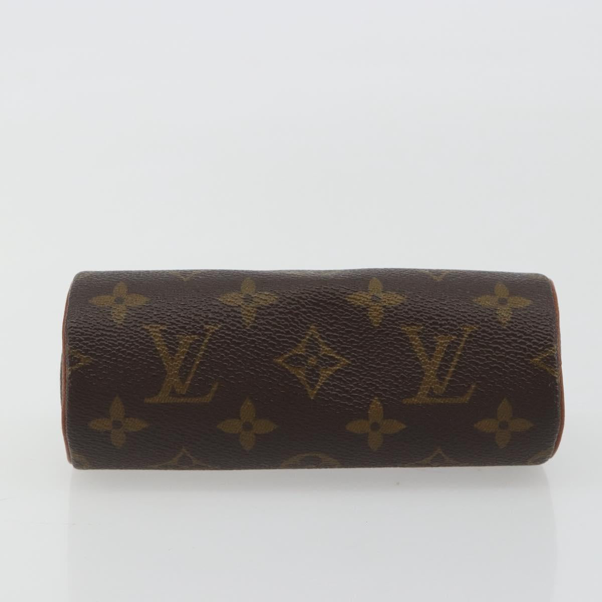 LOUIS VUITTON Monogram Papillon Pouch LV Auth 188044