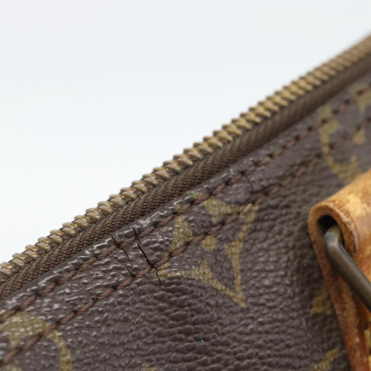 LOUIS VUITTON Monogram Speedy 25 Hand Bag M41528 LV Auth 188045A