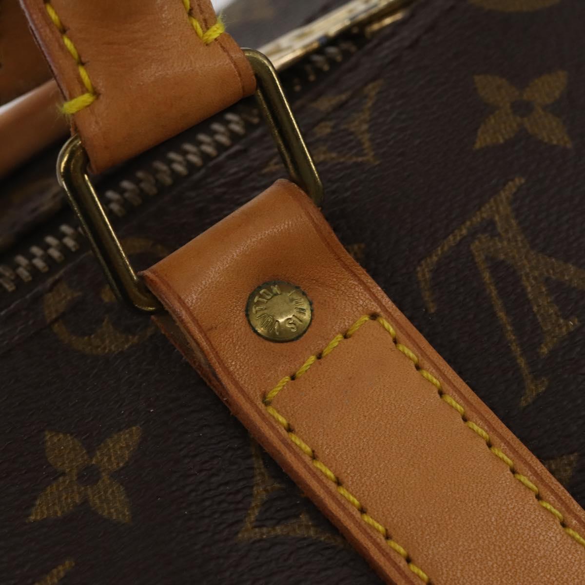 LOUIS VUITTON Monogram Keepall 50 Boston Bag M41426 LV Auth 188047SAV