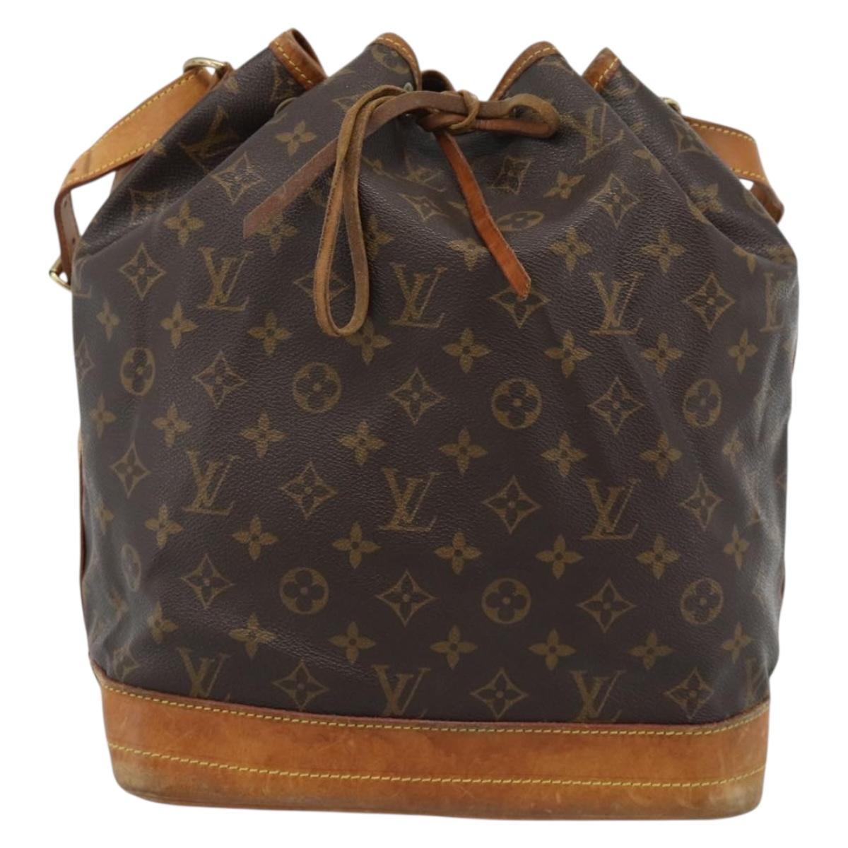LOUIS VUITTON Monogram Noe Shoulder Bag M42224 LV Auth 188059