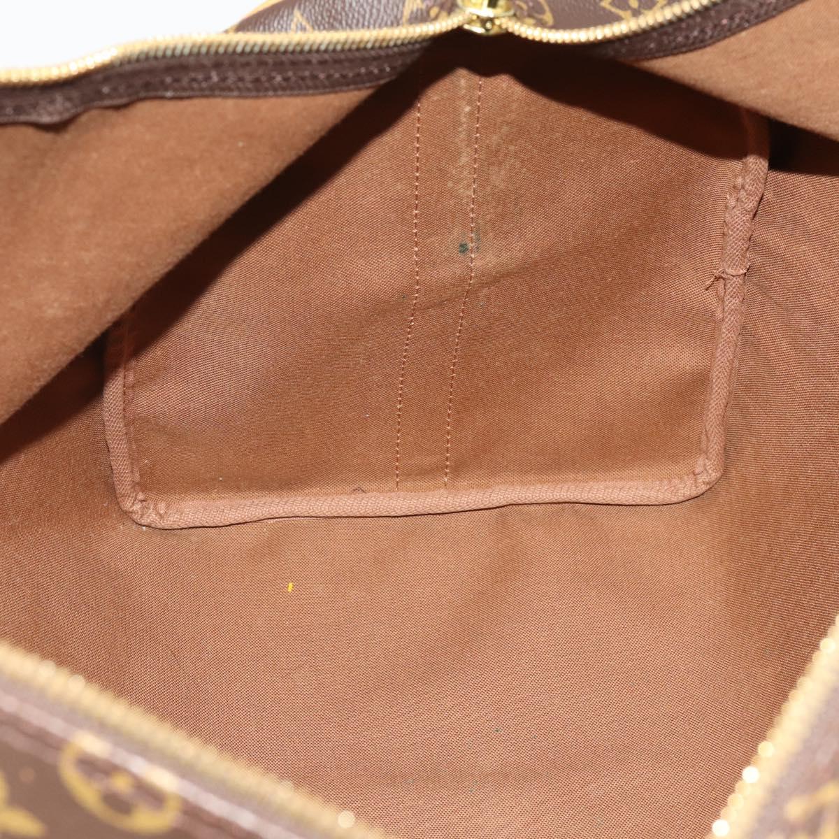 LOUIS VUITTON Monogram Keepall Bandouliere 50 Boston Bag M41416 Auth 188072SAV