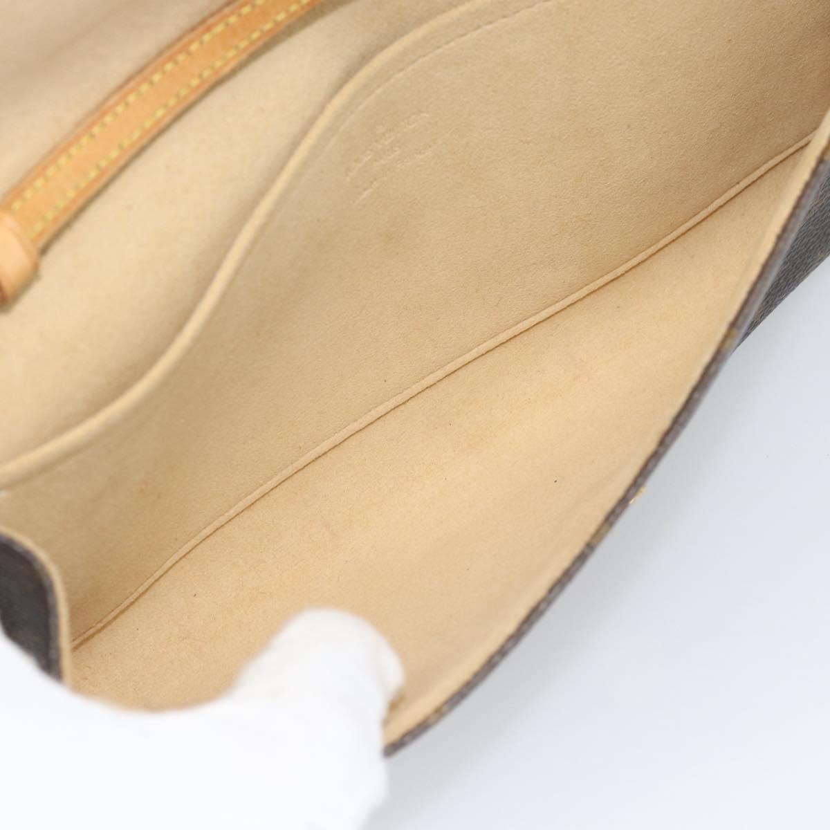LOUIS VUITTON Monogram Pochette Twin GM Shoulder Bag M51852 LV Auth 188073