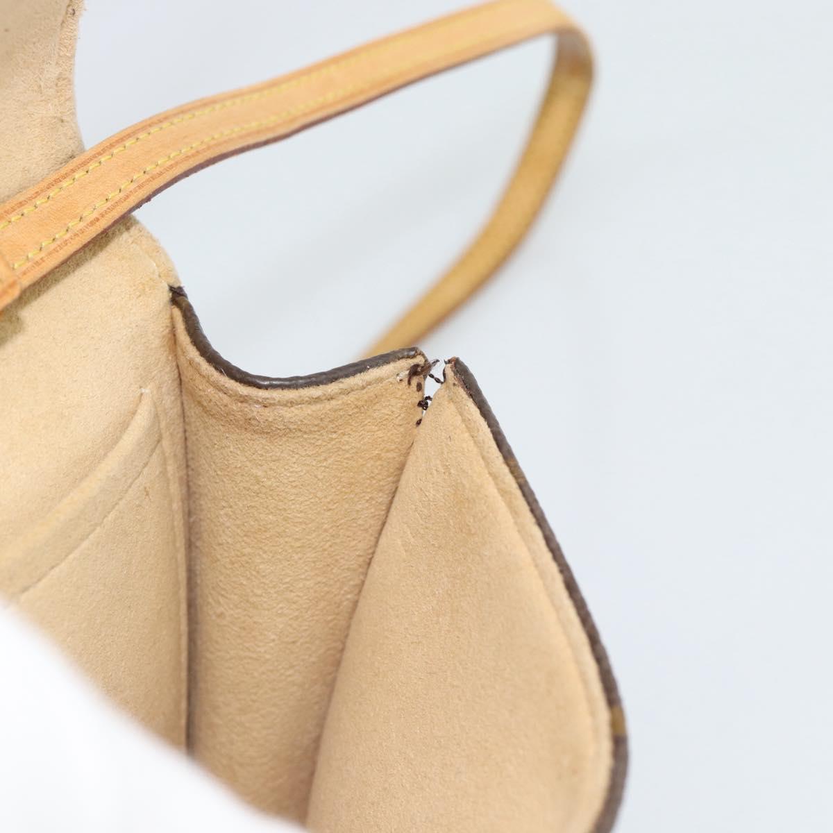 LOUIS VUITTON Monogram Pochette Twin GM Shoulder Bag M51852 LV Auth 188073