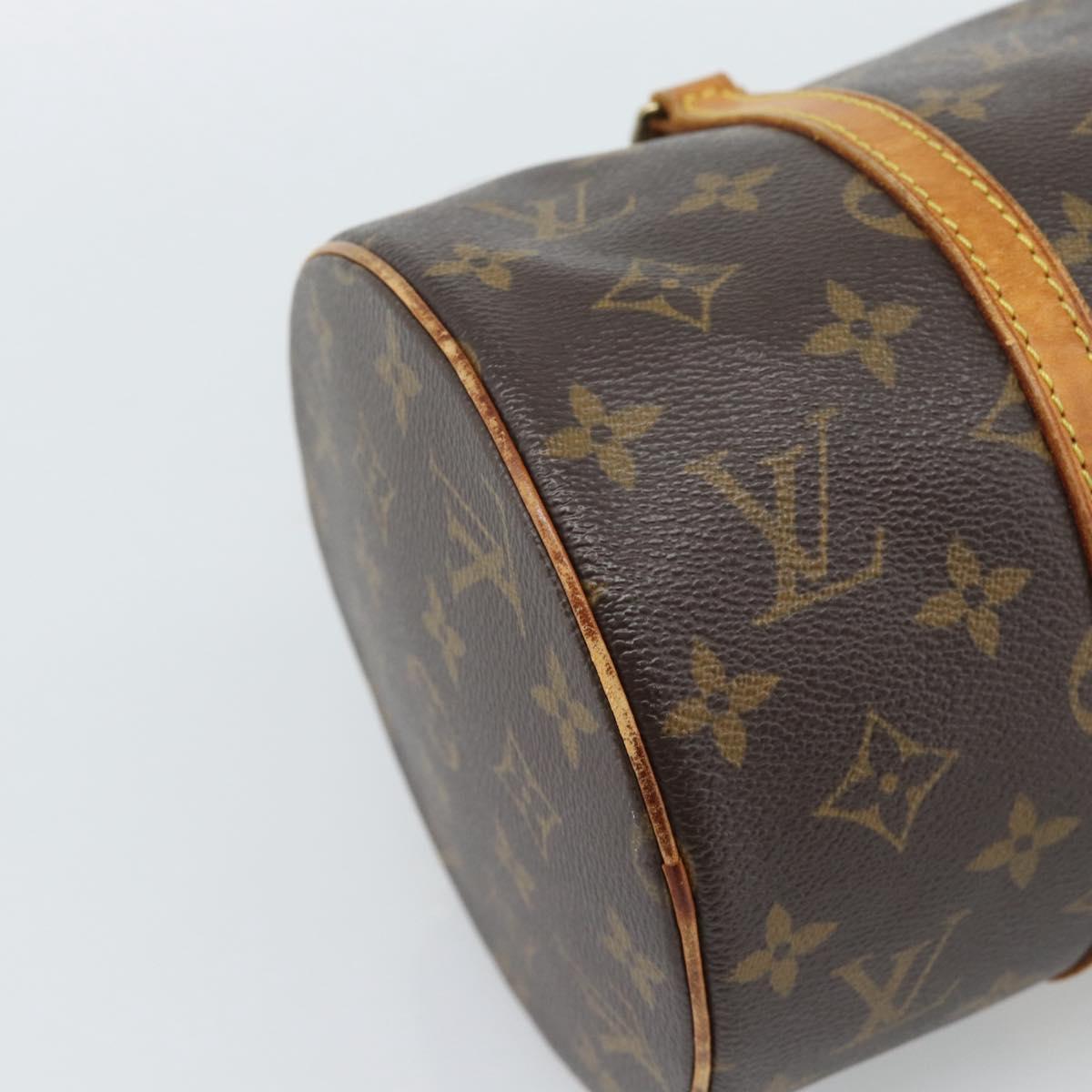 LOUIS VUITTON Monogram Papillon 30 Hand Bag M51385 LV Auth 188075A