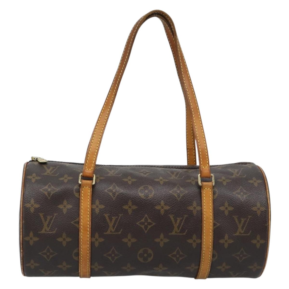 LOUIS VUITTON Monogram Papillon 30 Hand Bag M51385 LV Auth 188075A