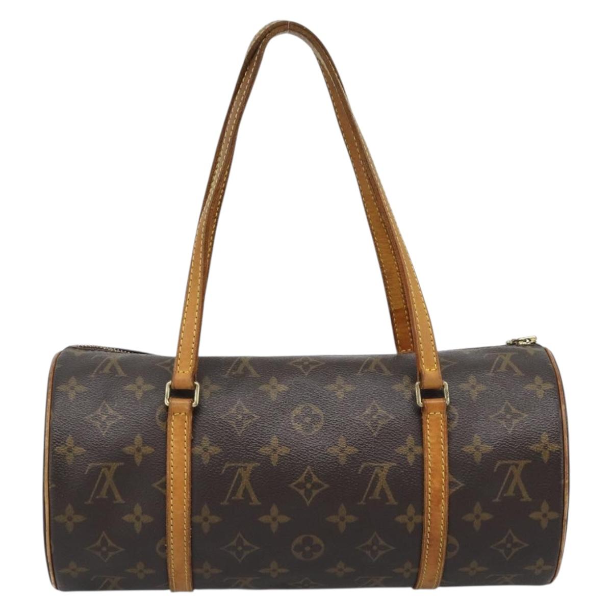 LOUIS VUITTON Monogram Papillon 30 Hand Bag M51385 LV Auth 188075A