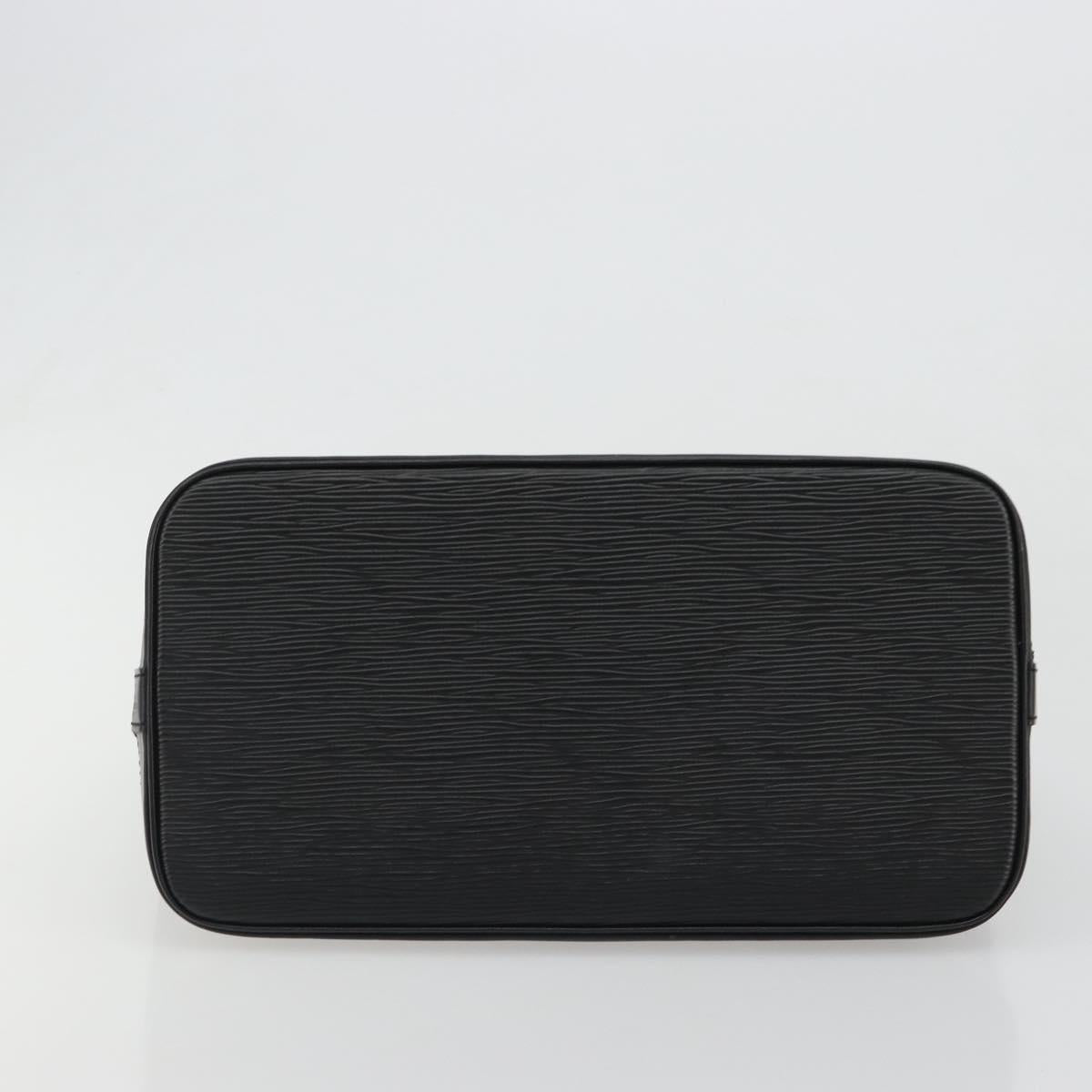 LOUIS VUITTON Epi Alma Hand Bag Noir Black M52142 LV Auth 188076V