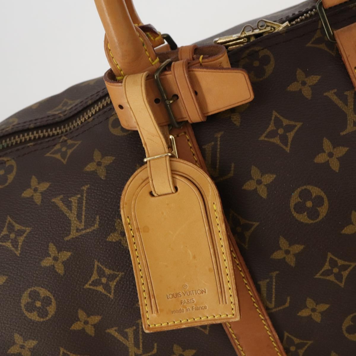LOUIS VUITTON Monogram Keepall 45 Boston Bag M41428 LV Auth 188078