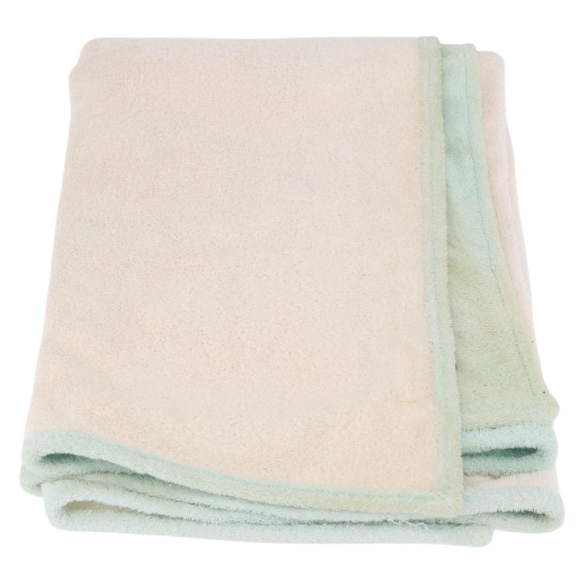 CHANEL Beach Towel Cotton Multicolor CC Auth 188084