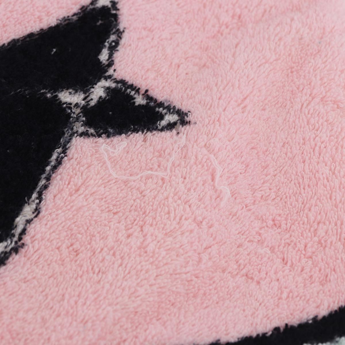 CHANEL Beach Towel Cotton Multicolor CC Auth 188084