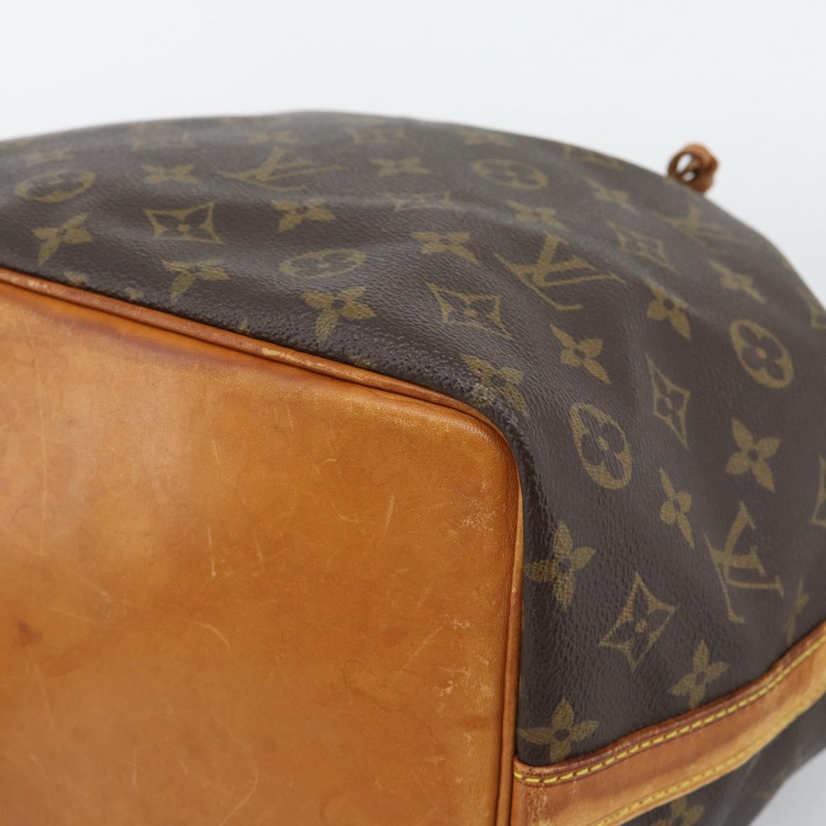 LOUIS VUITTON Monogram Petit Noe Shoulder Bag M42226 LV Auth 188092
