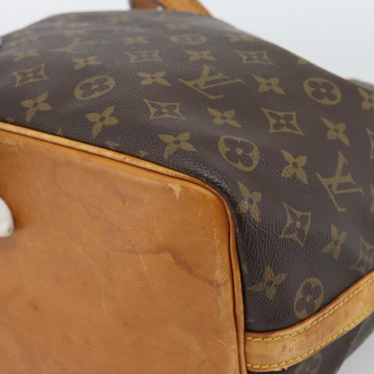 LOUIS VUITTON Monogram Petit Noe Shoulder Bag M42226 LV Auth 188092