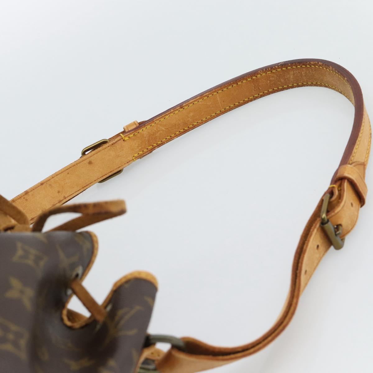 LOUIS VUITTON Monogram Petit Noe Shoulder Bag M42226 LV Auth 188092