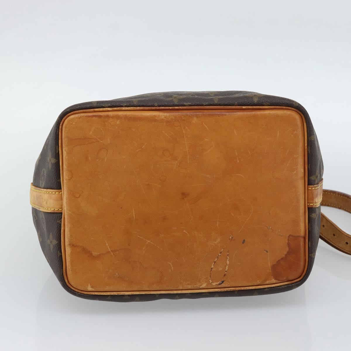 LOUIS VUITTON Monogram Petit Noe Shoulder Bag M42226 LV Auth 188092