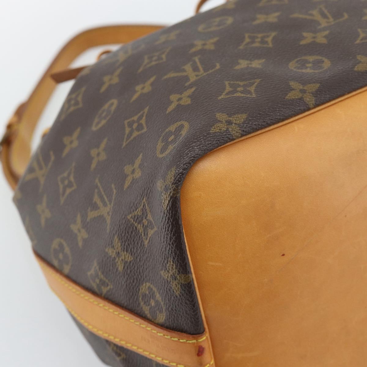 LOUIS VUITTON Monogram Petit Noe Shoulder Bag M42226 LV Auth 188093V
