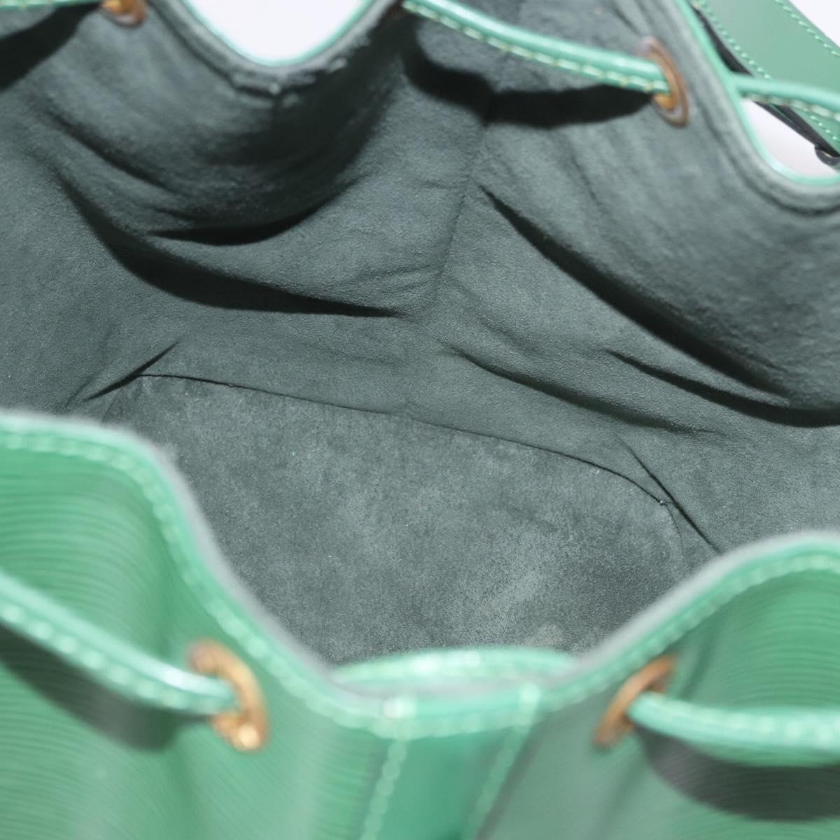 LOUIS VUITTON Epi Petit Noe Shoulder Bag Green M44104 LV Auth 188094A