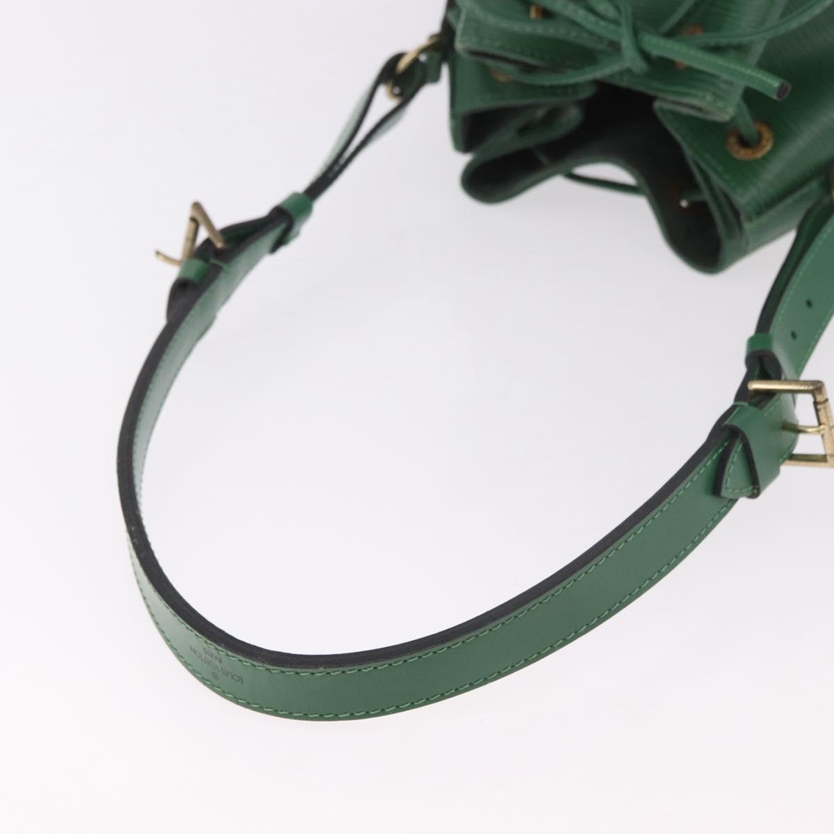 LOUIS VUITTON Epi Petit Noe Shoulder Bag Green M44104 LV Auth 188094A