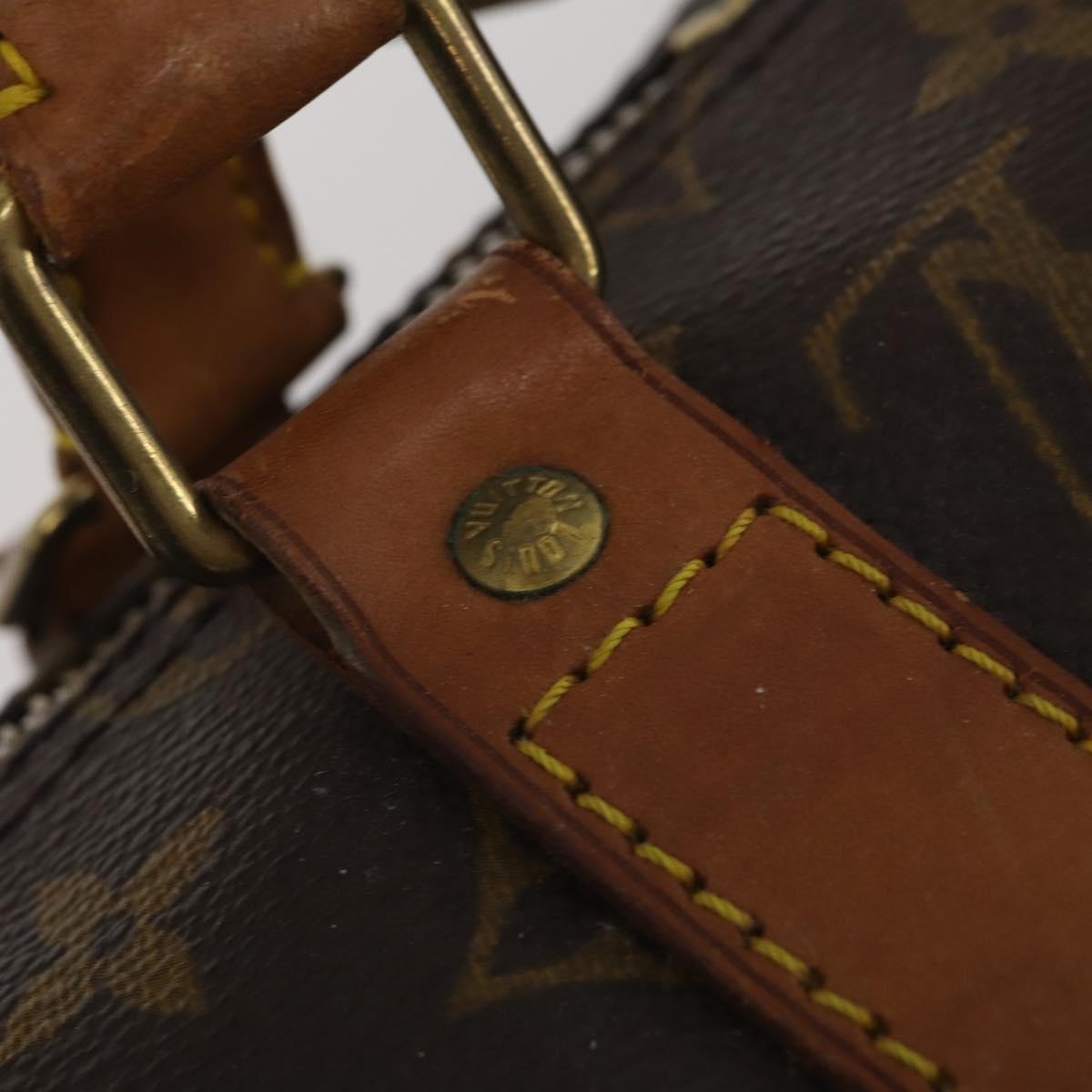 LOUIS VUITTON Monogram Keepall 50 Boston Bag M41426 LV Auth 188095