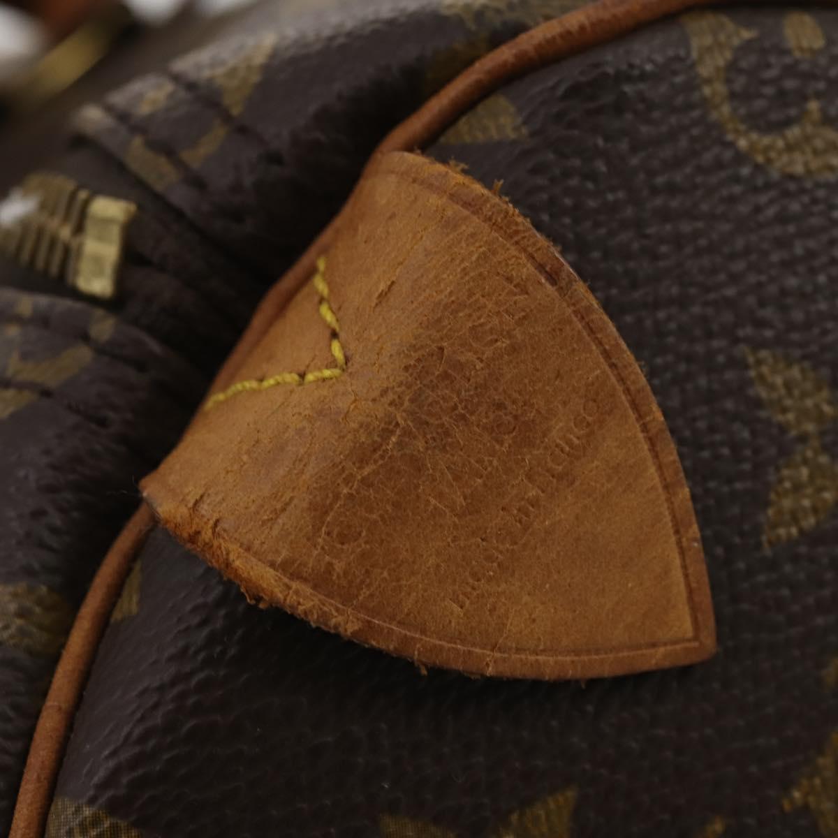 LOUIS VUITTON Monogram Keepall 50 Boston Bag M41426 LV Auth 188095