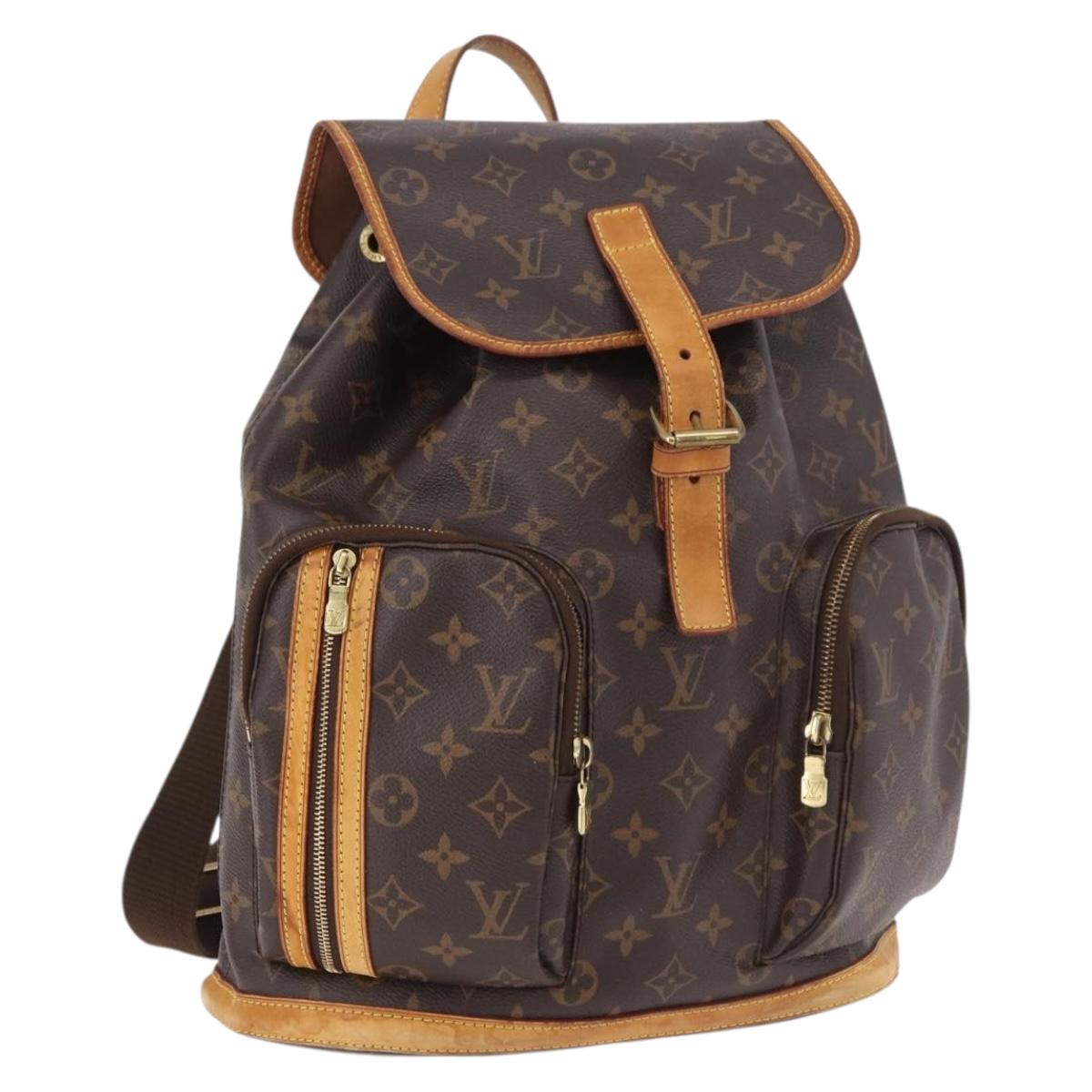 LOUIS VUITTON Monogram Sac A Do Bosphore Backpack M40107 LV Auth 188098