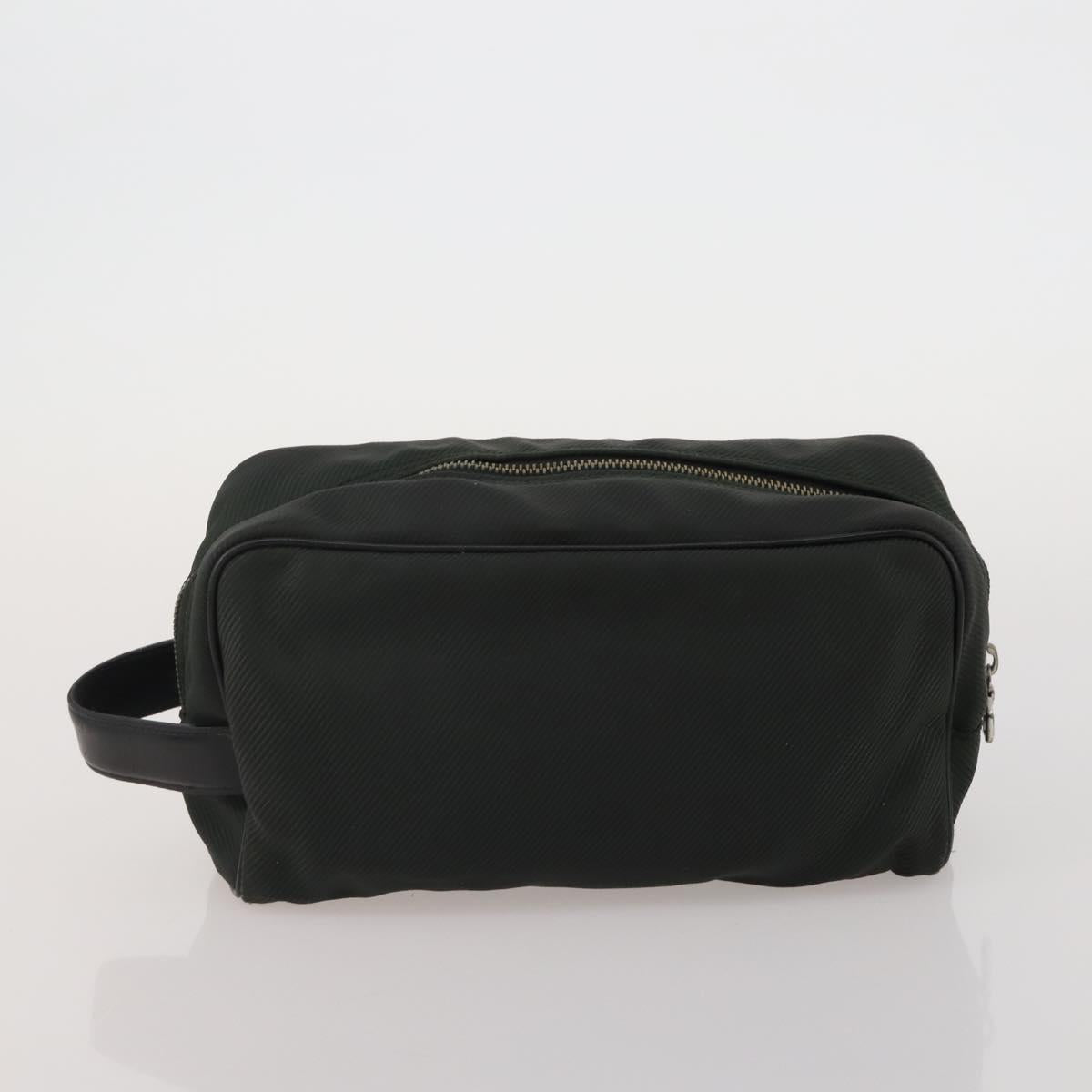 LOUIS VUITTON Monogram Epi Tie Clutch Bag 5 Set Green Black LV Auth 188114