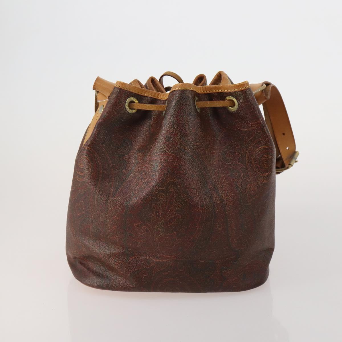 BALLY Loewe Chloe Celine Etro Bag Leather 6 Set Beige Brown black Auth 188121