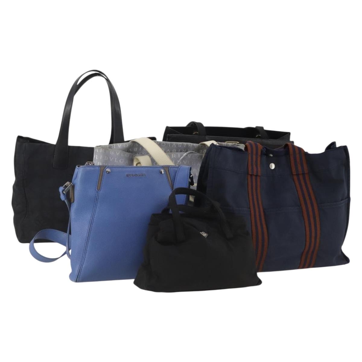 BOTTEGAVENETA PRADA Hermes Chanel Salvatore Ferragamo Bag 6 Set Auth 188122