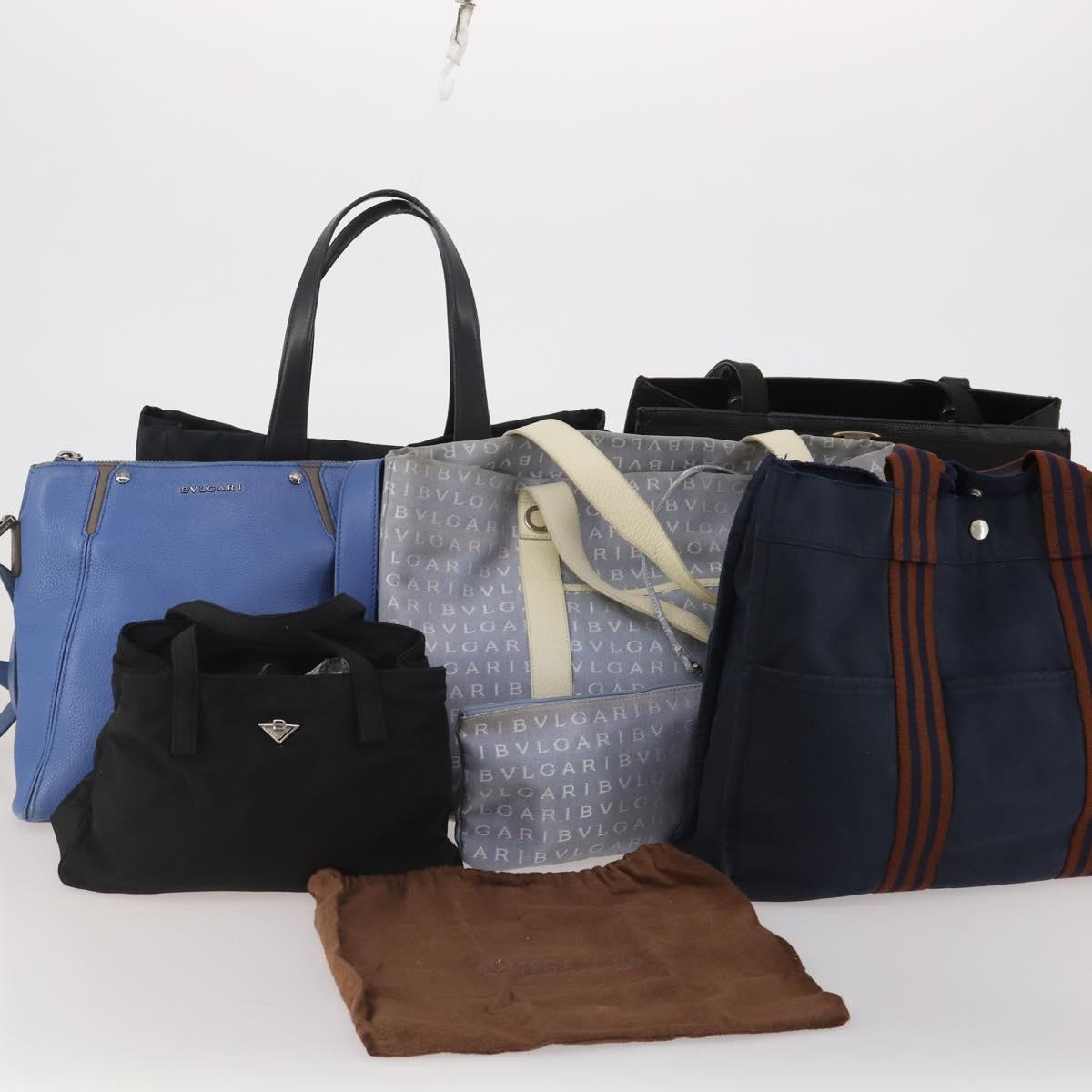 BOTTEGAVENETA PRADA Hermes Chanel Salvatore Ferragamo Bag 6 Set Auth 188122