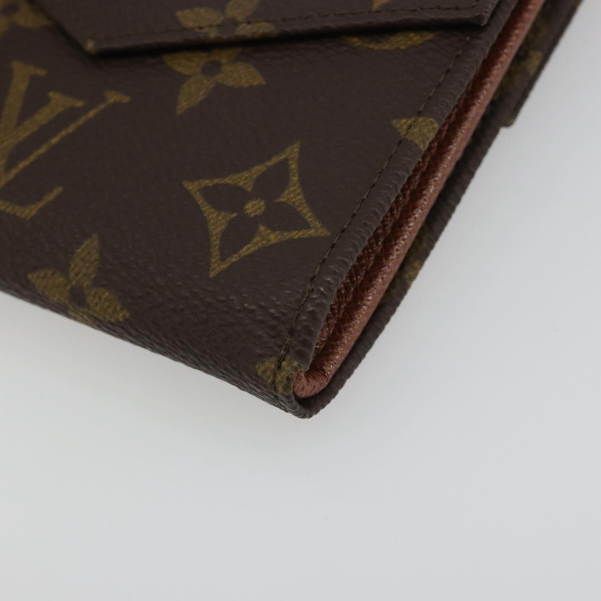 LOUIS VUITTON Monogram Portefeuille Victorine Wallet M62360 LV Auth 188187A